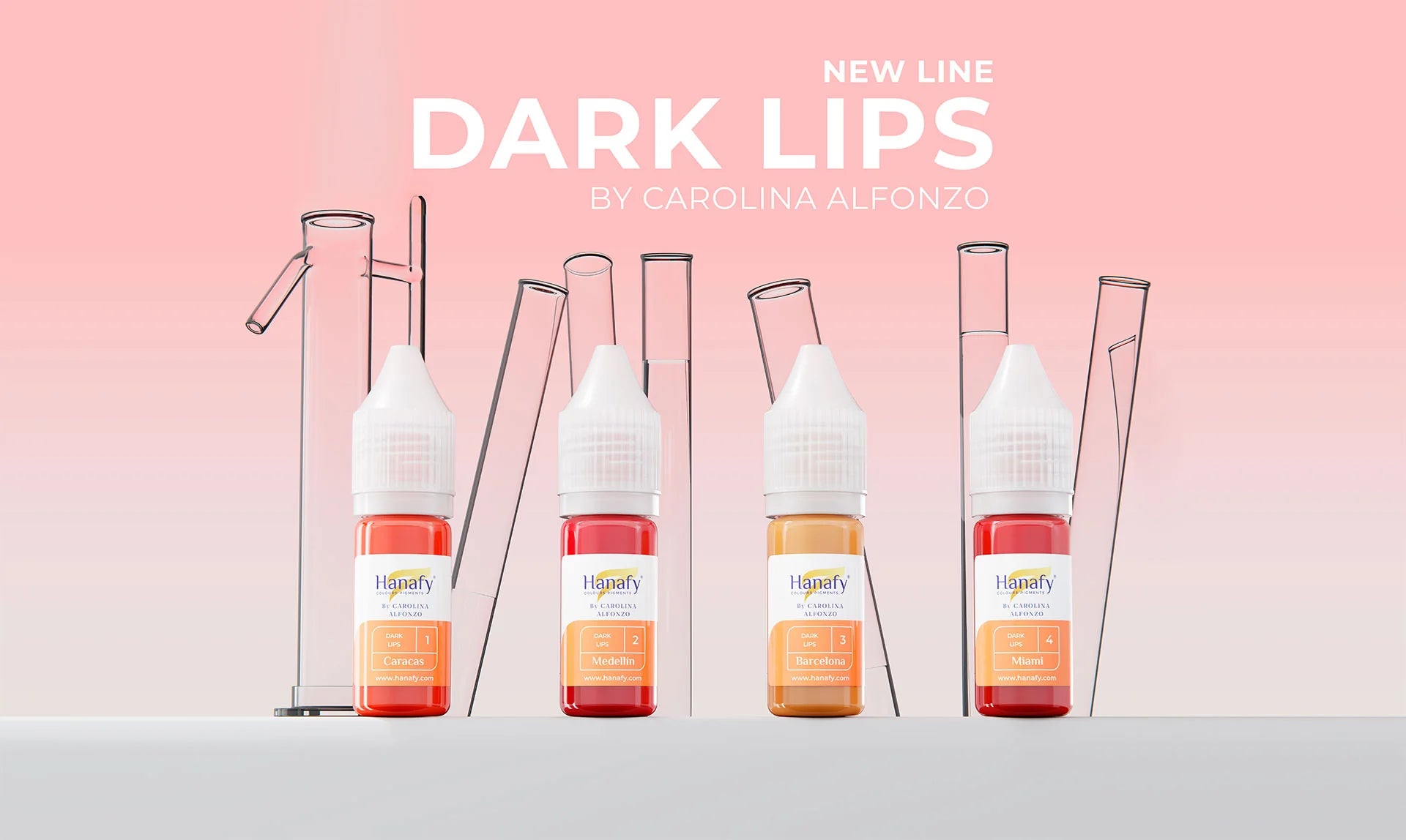 Hanafy Dark Lips Pigments by Carolina Alfonzo 