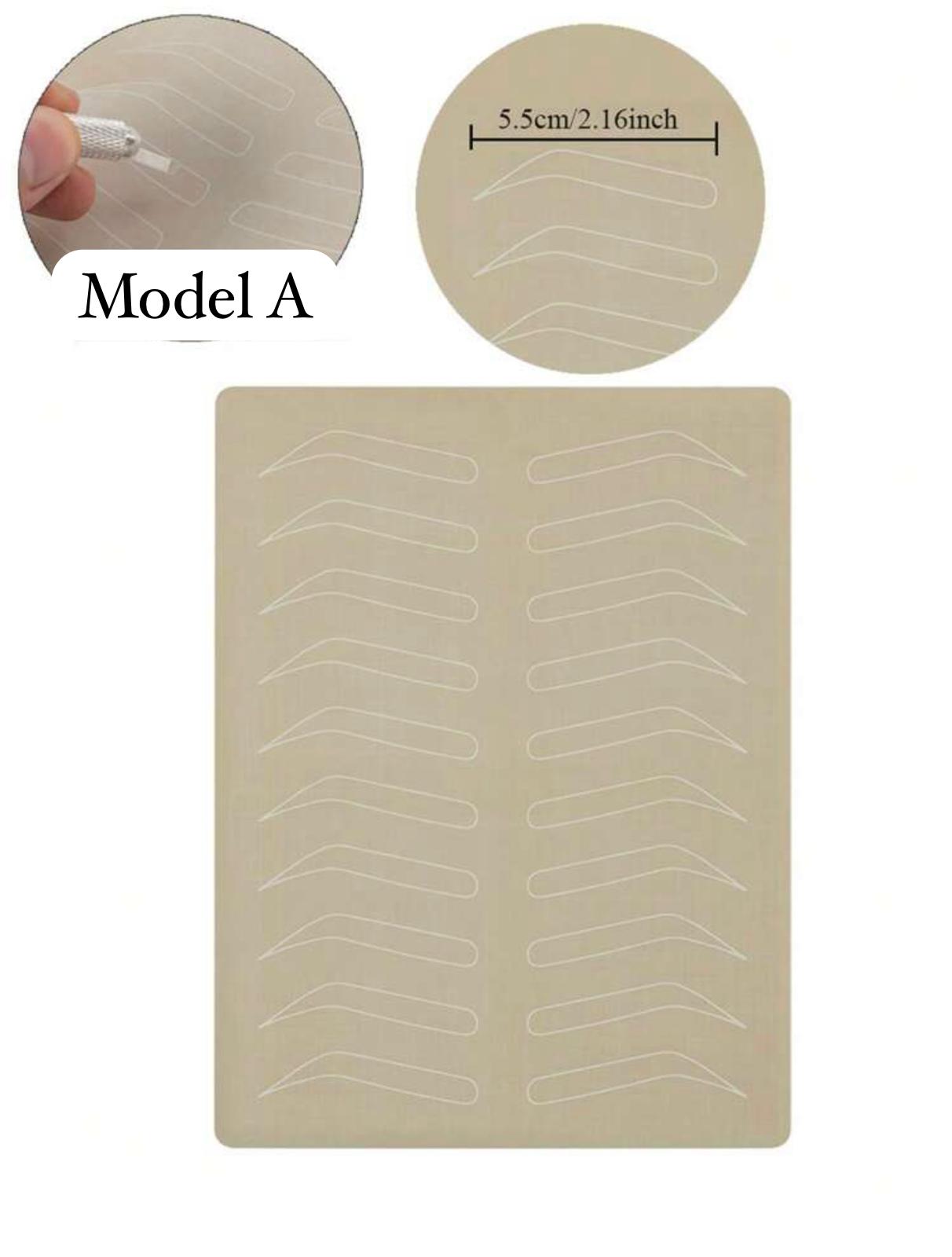 Eyebrows Practice Skin latex - PMU Accessories & Tools