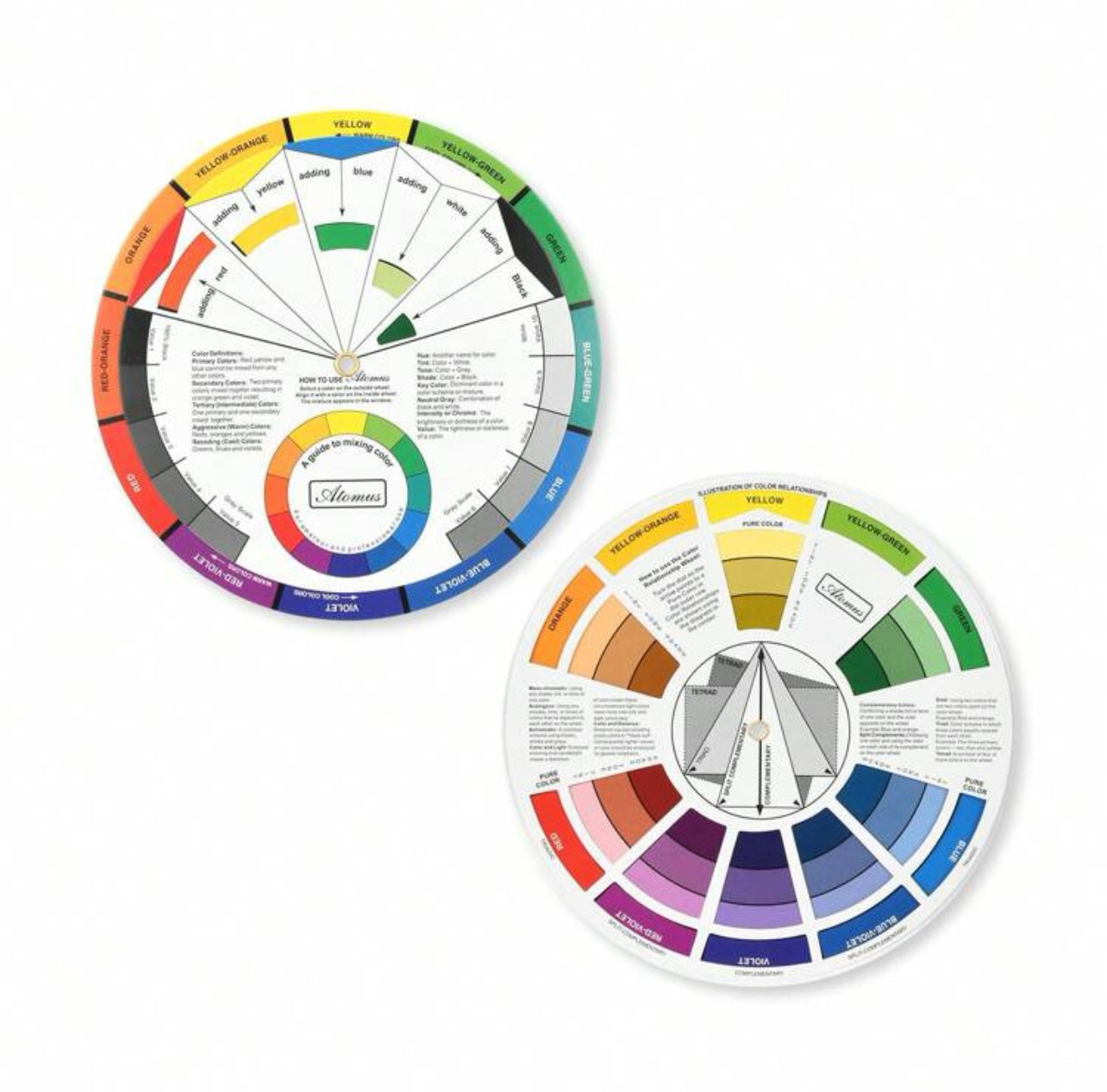 Color Wheel Chart - Permanent Makeup Tools and Accessories 