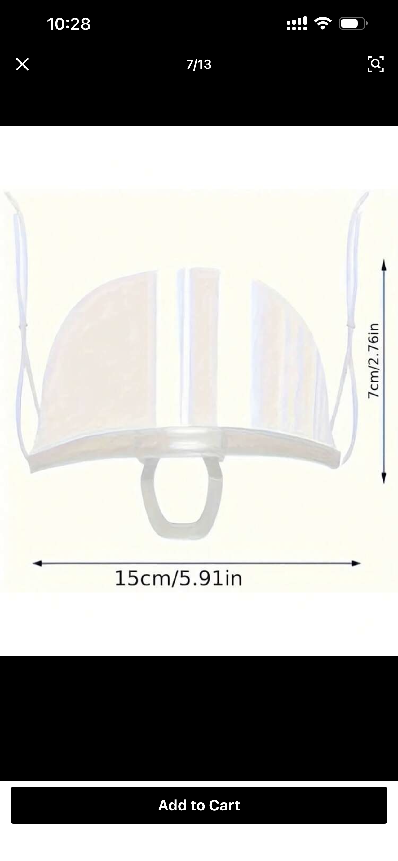 Reusable Anti-Fog Shield Mask