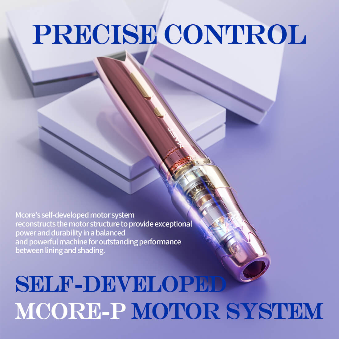 ماكينة Pmu اللاسلكية Mast P60 (شوط قابل للتعديل 2.2 مم - 3.2 مم)