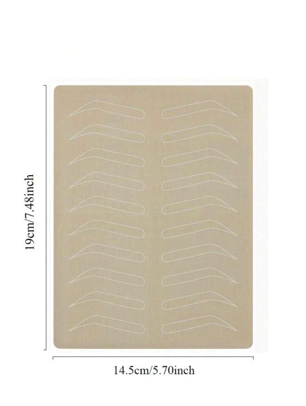 تمرين الجلد على الحواجب