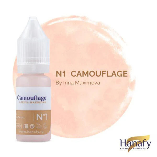 Top Quality Camouflage Pigments - Permanent Makeup - Hanafy - no1 camouflage