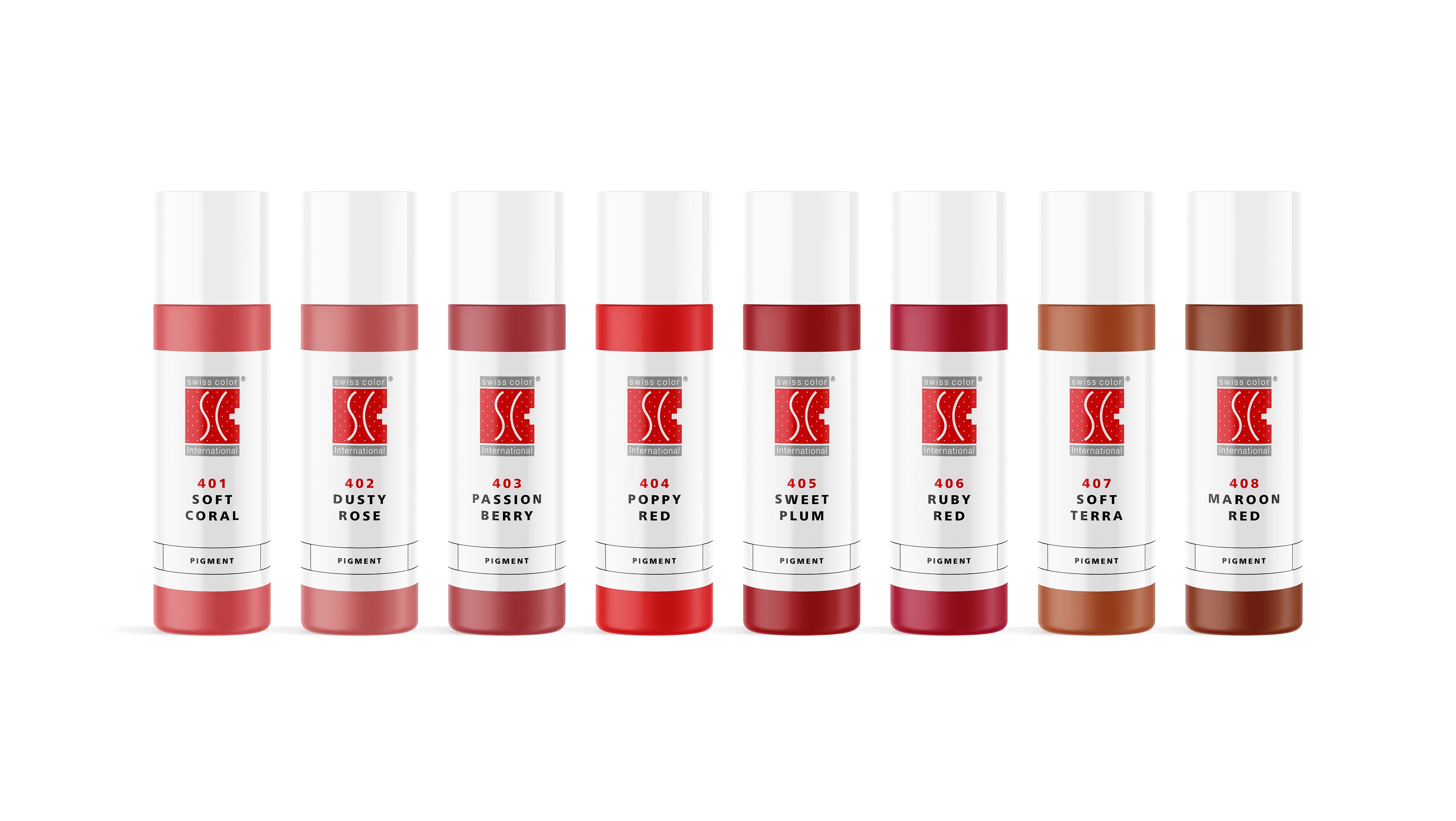 أصباغ الشفاه من سويس كلر 5 مل