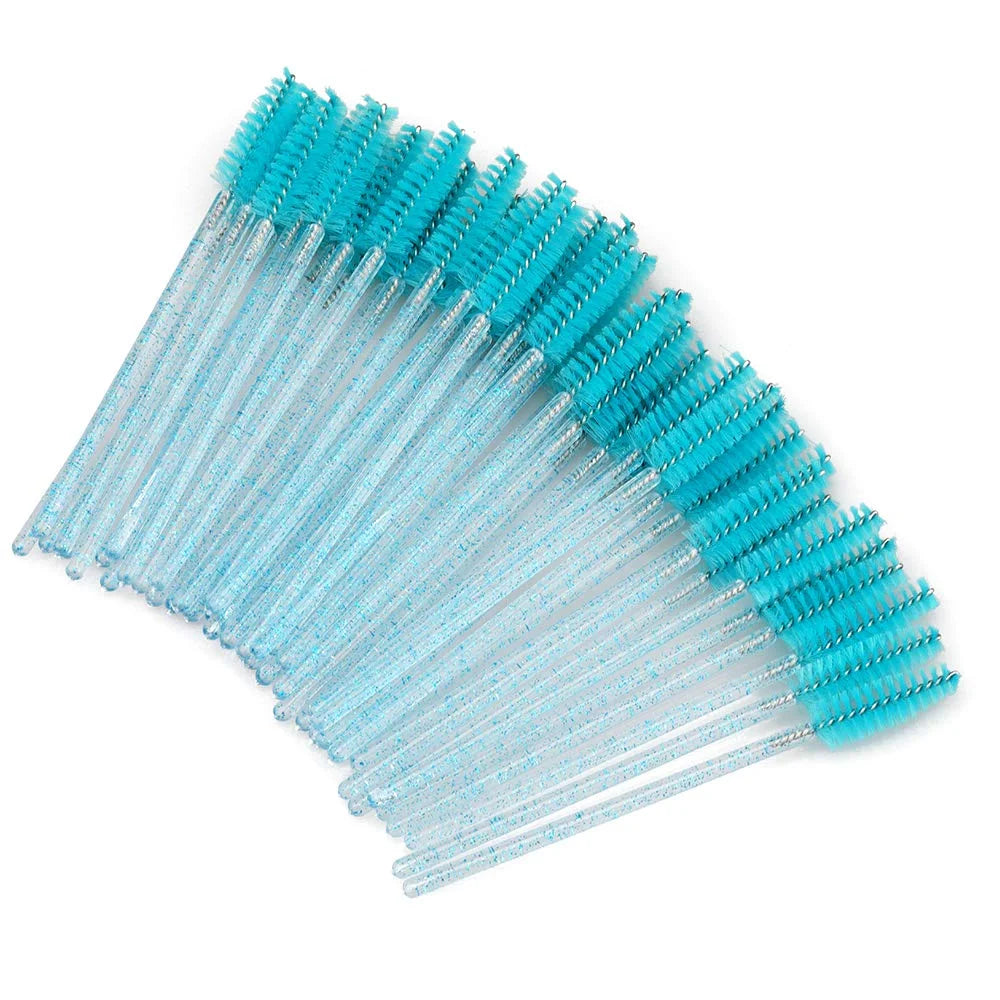 Disposable eyelash brush