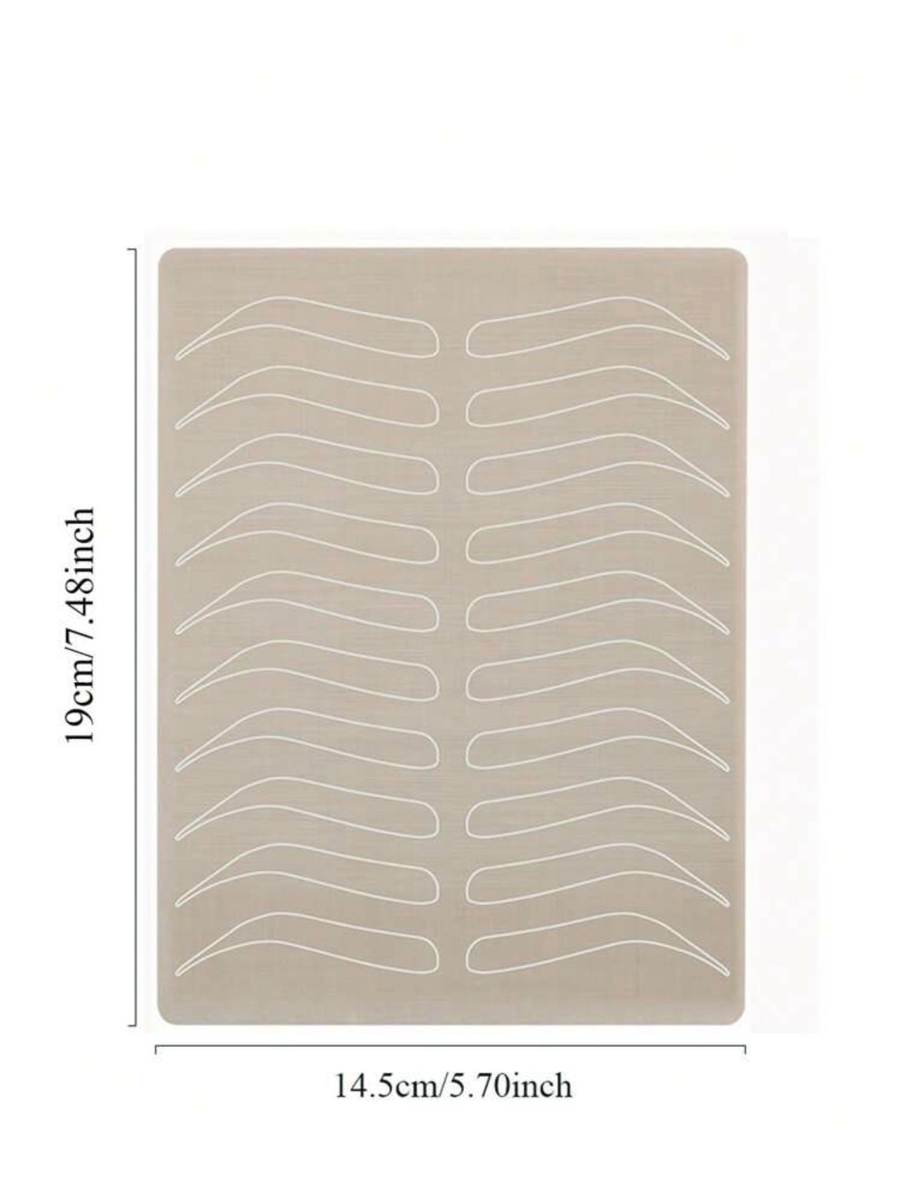 تمرين الجلد على الحواجب