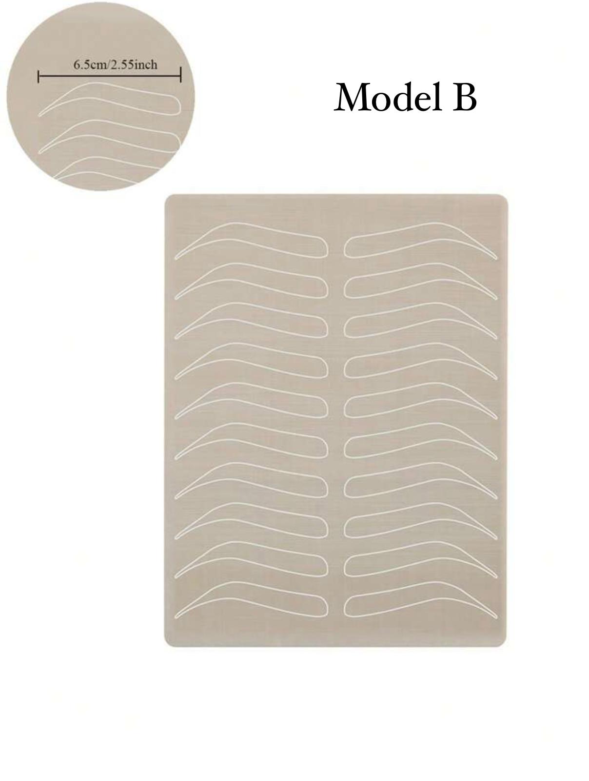 تمرين الجلد على الحواجب