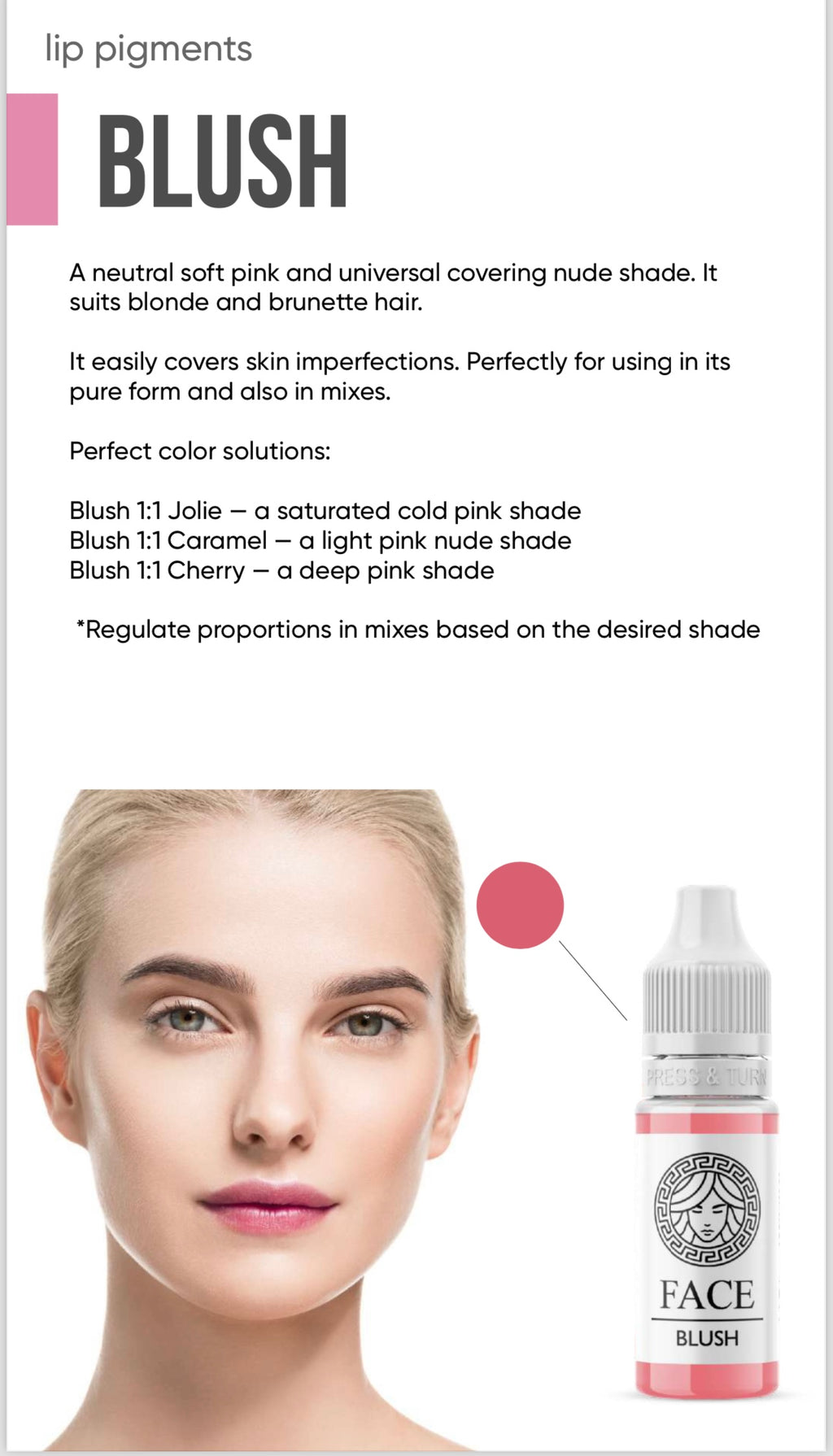 Face Lips Pigments
