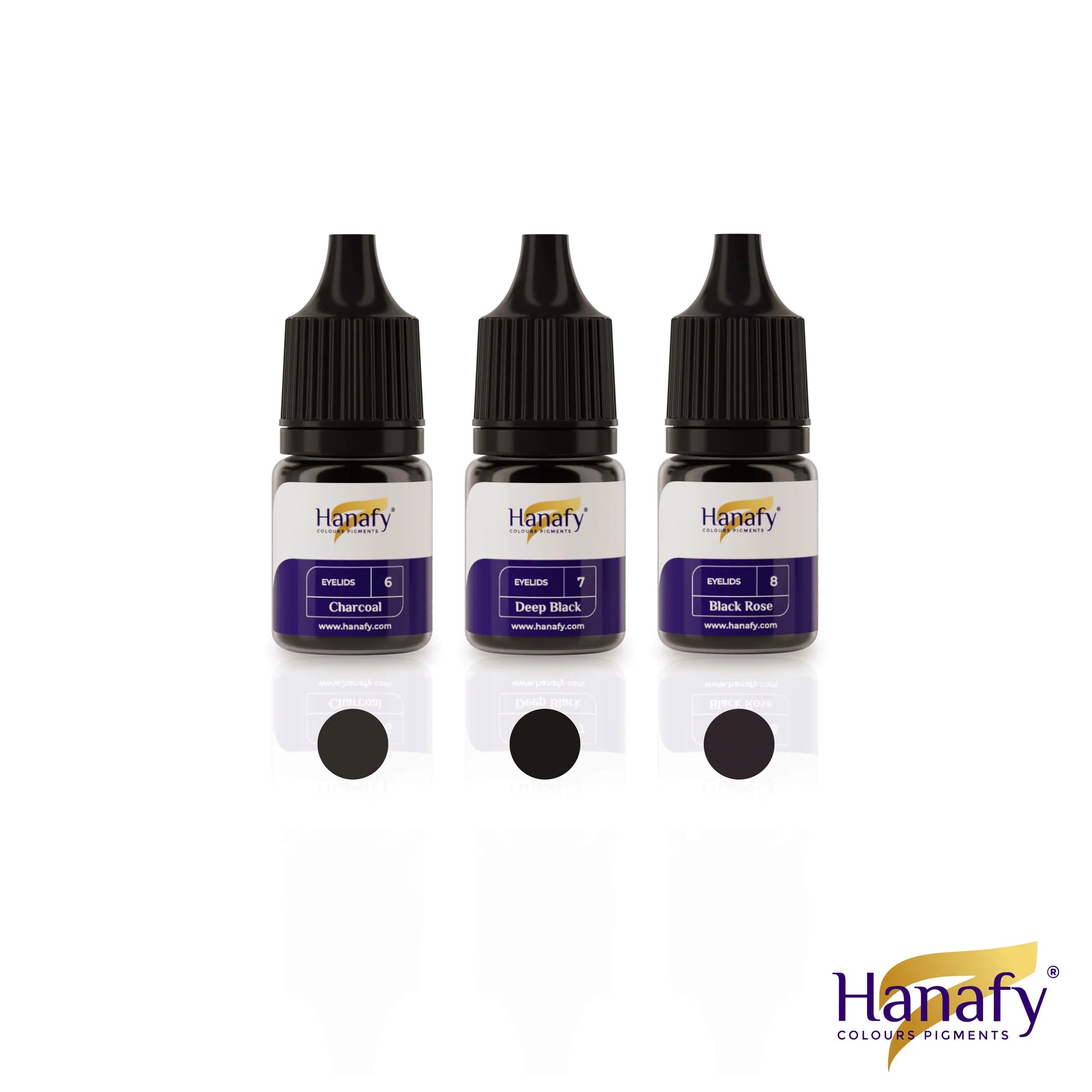 Hanafy Eyeliner Mini Set 5ml