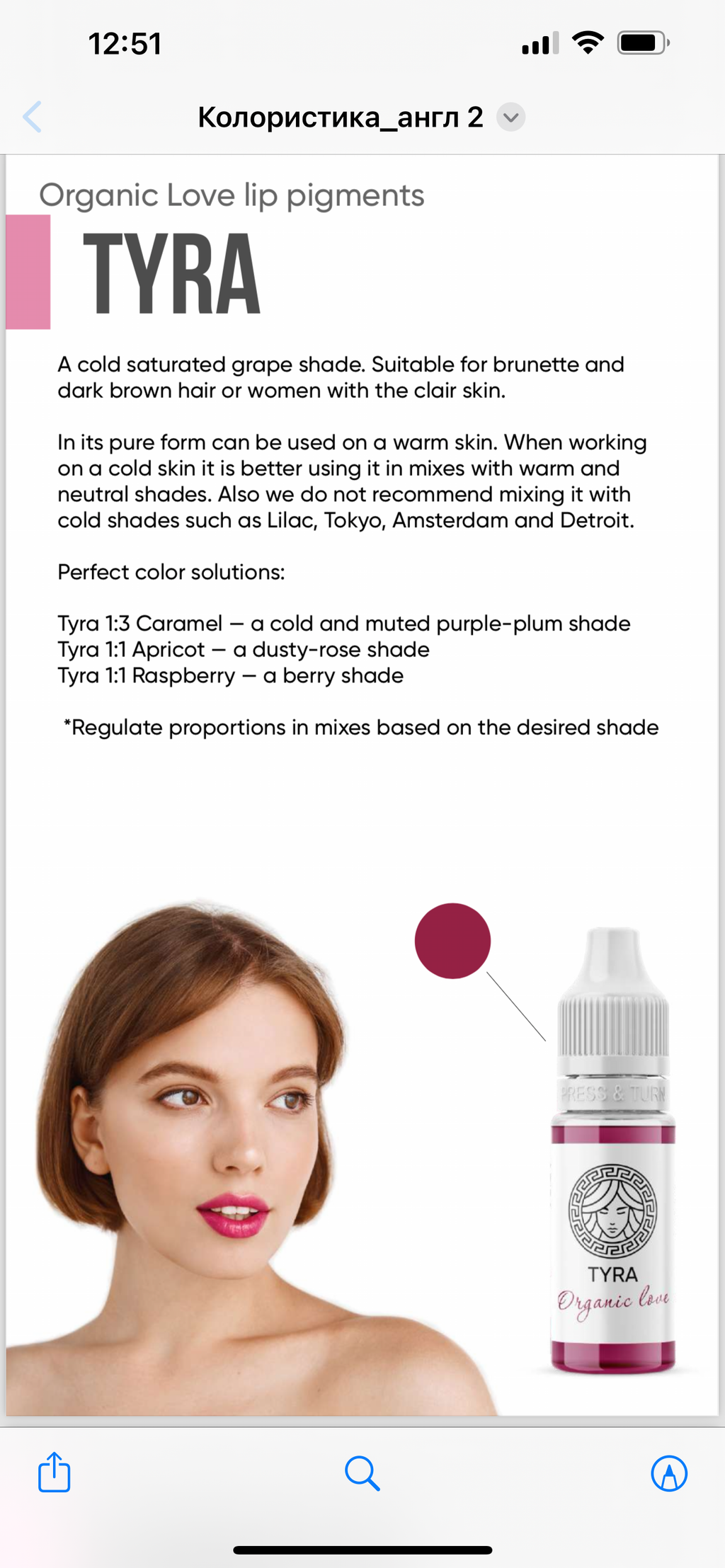 Face Organic Love Pigments