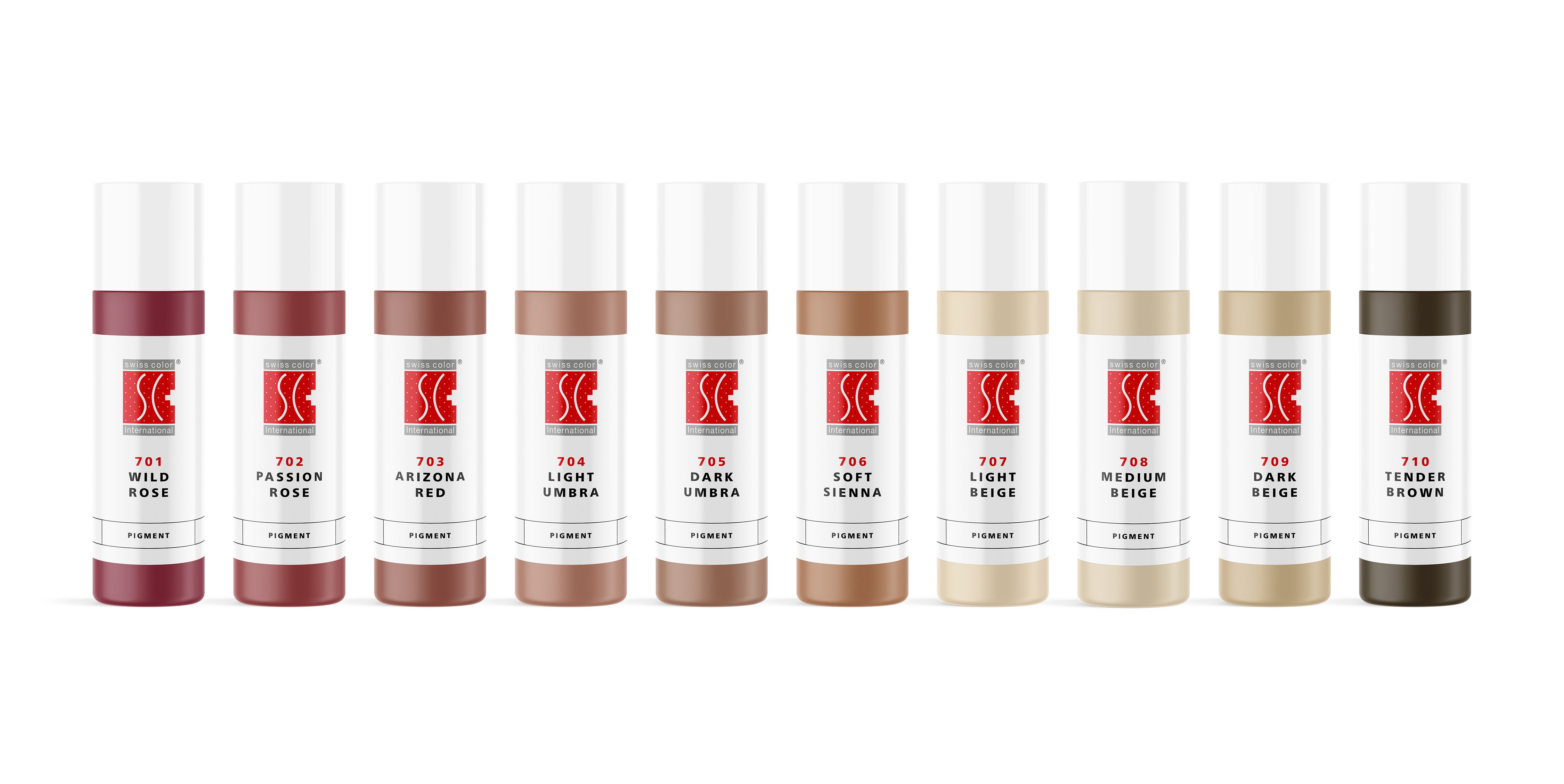 أصباغ سويسرية ملونة 10 مل