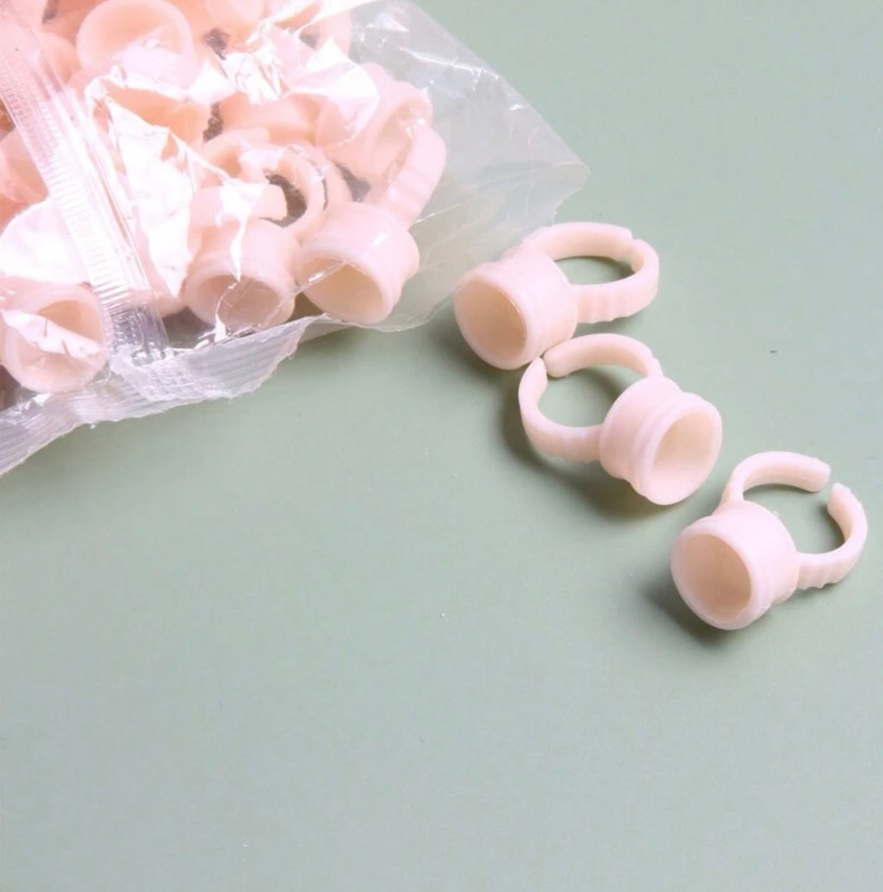 أكواب حبر حلقية من السيليكون