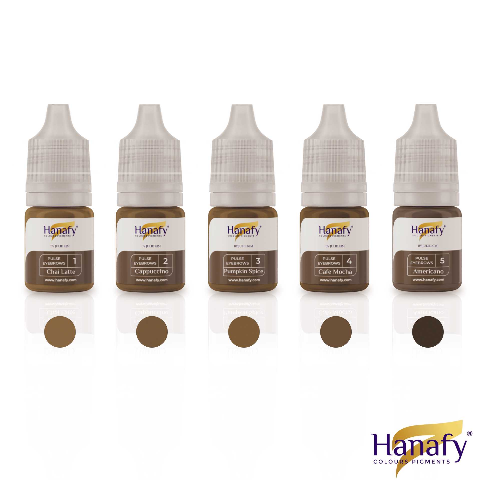 Hanafy PULSE EYEBROWS Mini Set 5ml
